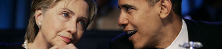 Hillary and Barack